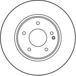 TRW Bremsscheibe DF2779 TRW Bremsscheibe DF2779