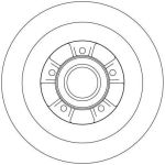 TRW Bremsscheibe DF4228 TRW Bremsscheibe DF4228