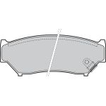 Valeo Bremsbelagsatz 598533 Valeo Bremsbelagsatz 598533