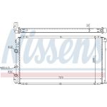 Nissens Wasserkühler PKW 63936A Nissens Wasserkühler PKW 63936A