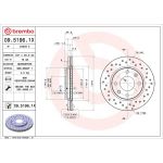 Bremsscheibe VA Xtra 09.5196.1X Bremsscheibe VA Xtra 09.5196.1X