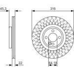 Bremsscheibe 0 986 479 A07 Bremsscheibe 0 986 479 A07