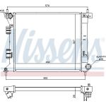 Nissens Wasserkühler PKW 66775