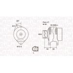 MAGNETI MARELLI Generator 063731837010 MAGNETI MARELLI Generator 063731837010