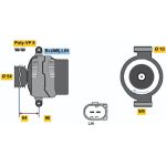 Bosch Generator 0121615105 Bosch Generator 0121615105