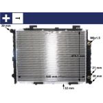 MAHLE Kühler, Motorkühlung CR 2204 001S MAHLE Kühler, Motorkühlung CR 2204 001S