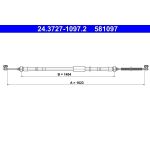ATE Handbremsseil 24.3727-1097.2