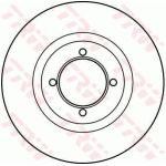TRW Bremsscheibe DF2642 TRW Bremsscheibe DF2642