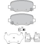 Valeo Bremsbelagsatz 601417