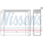 Nissens Heizungskühler PKW 72636 Nissens Heizungskühler PKW 72636