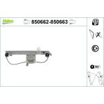 VALEO 850662 Fensterheber VALEO 850662 Fensterheber