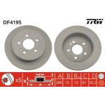 Bremsscheibe Db T. W163 98-05 DF4195 Bremsscheibe Db T. W163 98-05 DF4195