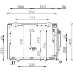 Kondensator, Klimaanlage AC 244 001S Kondensator, Klimaanlage AC 244 001S