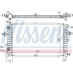 Nissens Wasserkühler PKW 630768