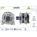 Valeo Lichtmaschine 443391 Valeo Lichtmaschine 443391