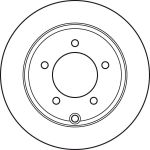 99 482 005 Bremsscheibe HA DF4931 99 482 005 Bremsscheibe HA DF4931