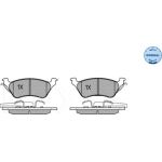 Bremsbelagsatz Chrysler T. Voyager 00- Mit Sensor 025 240 3616/W Bremsbelagsatz Chrysler T. Voyager 00- Mit Sensor 025 240 3616/W