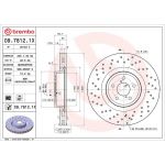 Bremsscheibe VA Xtra 09.7812.1X
