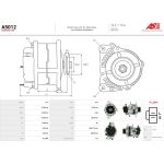 A5012 AS-PL Lichtmaschine (Generator) A5012