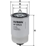 FILTRON Kraftstofffilter PP 979/2 FILTRON Kraftstofffilter PP 979/2
