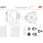 A4073(P) AS-PL Lichtmaschine (Generator) A4073(P)