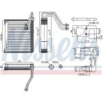 Nissens Klimaverdampfer PKW 92352 Nissens Klimaverdampfer PKW 92352