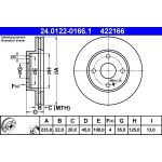Bremsscheibe 24.0122-0166.1