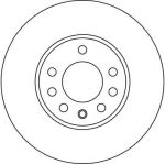 TRW Bremsscheibe Opel Astra/Corsa/Meriva 98 DF4048 TRW Bremsscheibe Opel Astra/Corsa/Meriva 98 DF4048