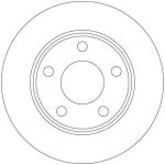 Bremsscheibe Vw T. A6 1.8-3.0 DF4126 Bremsscheibe Vw T. A6 1.8-3.0 DF4126
