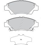 Valeo Bremsbelagsatz 601379