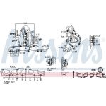 NISSENS Turbolader 93506 NISSENS Turbolader 93506