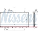 Nissens Wasserkühler PKW 64167A