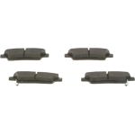 Bosch Bremsbelagsatz Hinterachse 0 986 494 766 Bosch Bremsbelagsatz Hinterachse 0 986 494 766