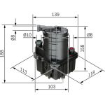 Bosch Kraftstofffilter 0 450 907 015 Bosch Kraftstofffilter 0 450 907 015