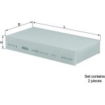 MAHLE Filter, Innenraumluft LA 168/S