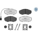 Bremsbelagsatz Fiat P. Ducato 02- 10/14 Mit Sensor 025 239 1719/PD Bremsbelagsatz Fiat P. Ducato 02- 10/14 Mit Sensor 025 239 1719/PD