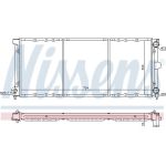 Nissens Wasserkühler PKW 651621 Nissens Wasserkühler PKW 651621