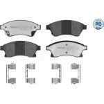 MEYLE Bremsbelagsatz Opel Astra J 09- Für Zifferblatt 276 025 250 3118/PD MEYLE Bremsbelagsatz Opel Astra J 09- Für Zifferblatt 276 025 250 3118/PD