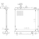 NRF Kühler 550022 NRF Kühler 550022