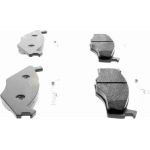 V10-8100 Vaico Bremsbelagsatz für Scheibenbremse V10-8100 V10-8100 Vaico Bremsbelagsatz für Scheibenbremse V10-8100