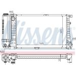 Wasserkühler PKW 60736A Wasserkühler PKW 60736A