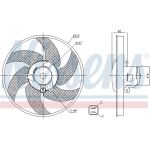 Nissens Kühlerlüfter PKW 85950 Nissens Kühlerlüfter PKW 85950