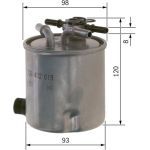 Bosch Kraftstofffilter F 026 402 019 Bosch Kraftstofffilter F 026 402 019