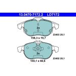 Bremsbelagsatz Opel P. Astra/Signum/Vectra 03- Keramik 13.0470-7172.2 Bremsbelagsatz Opel P. Astra/Signum/Vectra 03- Keramik 13.0470-7172.2