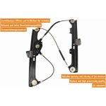 VAICO V20-9736 Fensterheber vorne links, elektrisch, ohne Motor VAICO V20-9736 Fensterheber vorne links, elektrisch, ohne Motor