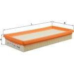 MAHLE Luftfilter LX 259 MAHLE Luftfilter LX 259