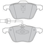 Valeo Bremsbelagsatz 598565 Valeo Bremsbelagsatz 598565