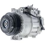 ACP 23 000P MAHLE Klimakompressor 23 000P, 12 V, 7SEU17 / DCS-17, R134a – u. a. für Mercedes-Benz E-Klasse (W210), (W211), T-Modell (S210) – OE Nummer 0002305111 - l