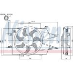 Nissens Kühlerlüfter PKW 85342 Nissens Kühlerlüfter PKW 85342