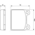 0 986 460 111 Bosch Bremsbelagsatz 0 986 460 111 0 986 460 111 Bosch Bremsbelagsatz 0 986 460 111